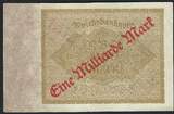 Allemagne / Deutschland / Germany 1 Milliarde Mark 15/12/1923 Reichsbanknote VF+