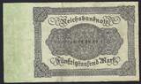 Allemagne / Deutschland / Germany 50000 Mark 19/11/1922 Reichsbanknote F+