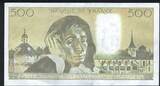 France / Frankreich 500 Francs 02/02/1989 Pascal H.290 VF / EF