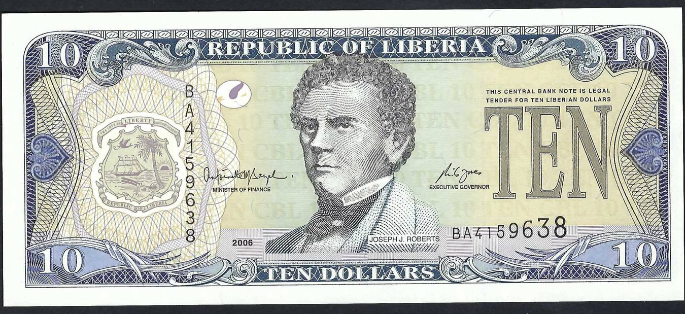 20 Dollars 2006 UNC Zimbabwe 