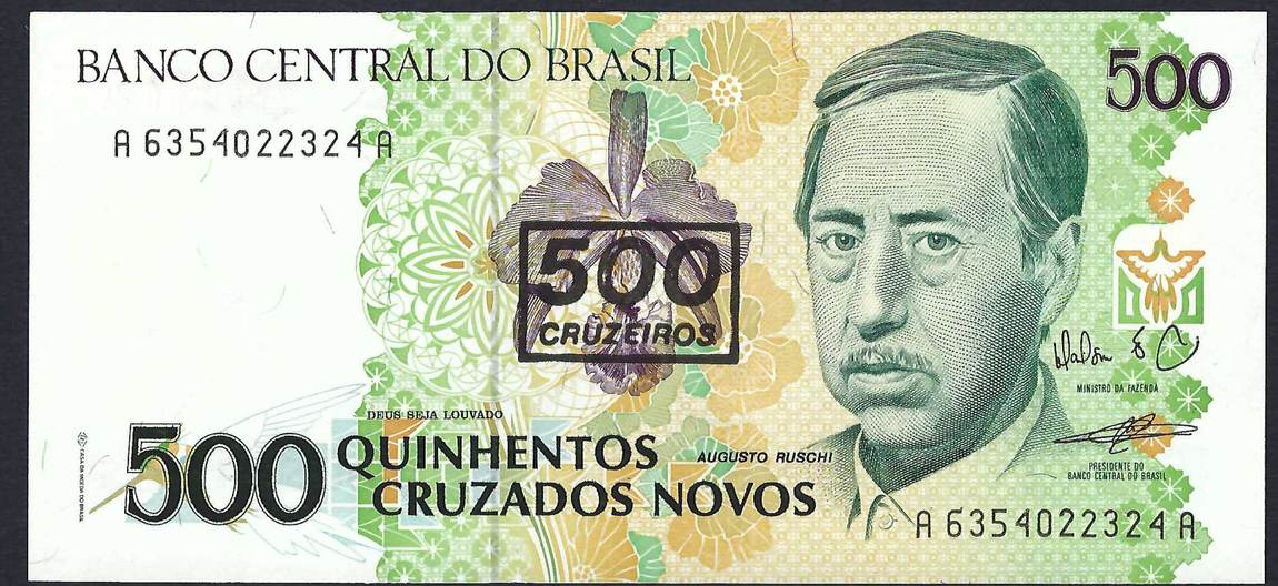 Banco Central Do Brazil 1 Cruzerio - UNC