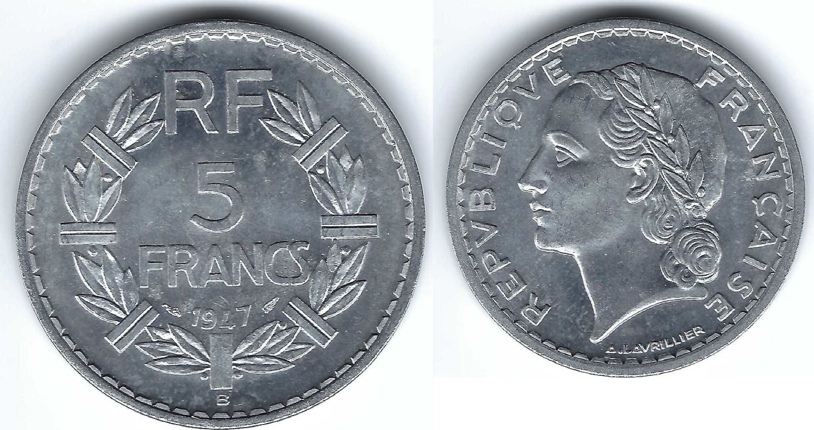 Франция 5 букв. Монеты Франция 5 Francs 1947.