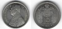 Monaco 10 Francs "ESSAI" Louis II -
