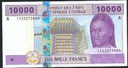 Gabon 10000 Francs Banque des états de l'Afrique Centrale -
