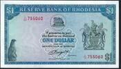 1 Dollar 02/08/1979 Rhodesie / Rhodesia Reserve Bank of Rhodesia Neuf