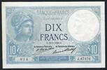 10 Francs 10/01/1928 France / Frankreich Minerve  J.47276 SPL