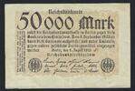 Allemagne / Deutschland / Germany 50000 Mark Reichsbanknote -
