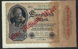 Allemagne / Deutschland / Germany 1 Milliarde Mark Reichsbanknote -