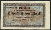 Baviere / Bayern / Bavaria 1 Million Mark Bayerischen Staatsbank -