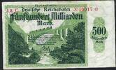 Allemagne / Deutschland / Germany 500 Milliarden Mark Deutsche Reichsbahn -