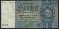 Allemagne / Deutschland / Germany 100 Reichsmark III Reich -