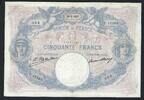 France / Frankreich 50 Francs Bleu et Rose V.12585 -