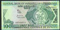 Vanuatu 100 Vatu Central Bank of Vanuatu AA -