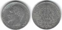 France / Frankreich/ Strasbourg 50 Centimes Napoléon III (abeille) -