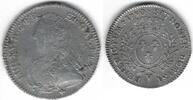 France / Frankreich / Troyes 1/2 écu aux branches d'olivier Louis XV (1715 - 1774) -