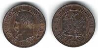 France / Frankreich / Strasbourg / Strassburg 1 Centime Napoléon III tête nue -