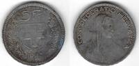 Suisse / Switzerland / Schweitz 5 Francs Helvetia -