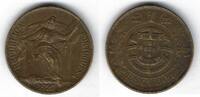 1 Escudo 1926 Portugal Republica Portuguesa SS +