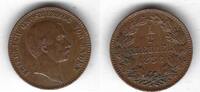 Baden 1/2 Kreuzer Friedrich -