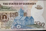 Guernsey £50 banknote (1994, ND) PMG 66 EPQ