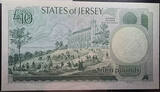 Jersey Government 10 pound note (ND 1976 issue)