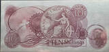 Bank of England Ten Shillings Note 1967