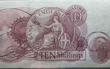 Bank of England Ten Shillings Note 1967