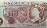 Bank of England Ten Shillings Note 1967