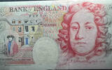 Bank of England 50 pound note, 1994 issue, portrait of Sir John Hublon