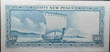 Isle of Man Government Fifty New Pence banknote