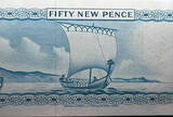 Isle of Man Government Fifty New Pence banknote