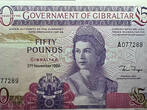 Government of Gibraltar Fifty Pounds 1986 Issue (27th November 1)