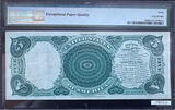 PMG40 EPQ 1880 $5 Legal Tender Fr.72 Bruce-Wyman Series US Banknote