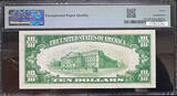 1934 US $10 Silver Certificate PMG40 EPQ Exceptional Paper Quality US Silver Con