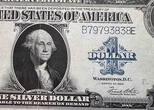1923 US $1 Silver Certificate PMG VF30, Vintage US Banknote, Collector