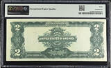 1899 United States $2 Silver Certificate PMG 40 EPQ (Extremely Fine / Exceptiona