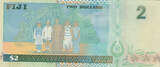 Fiji $2 Banknote, 2002 Series (Elizabeth II) | Issued by the Republic of Fiji
