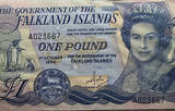Falkland Islands Government 1984 1 pound note