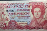 Falkland Islands Government 2005 Issue 5 Pound Note
