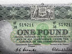 Australia 1953 1 pound note (Commonwealth Bank of Australia)