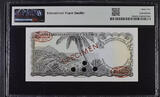 PMG 65 EPQ Eastern Caribbean 100 Dollar Specimen 1965 Pick #16bs