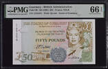   Guernsey &pound;50 banknote (1994, ND) PMG 66 EPQ  170.00 US$  +  30.00 US$ shipping