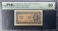   Federal Democratic Republic of Yugoslavia 1944 10 Dinara banknote (PMG... 58.00 US$  +  35.00 US$ shipping