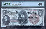   PMG40 EPQ 1880 $5 Legal Tender Fr.72 Bruce-Wyman Series US Banknote  1,822.00 US$  +  45.00 US$ shipping