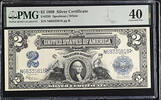   1899 US $2 Silver Certificate, PMG Certified, XF40 Fr#258, Signed by S... 1,215.00 US$  +  38.00 US$ shipping