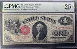   United States 1917 One Dollar Legal Tender Note (Signed by Spielman & ... 253.00 US$  +  30.00 US$ shipping