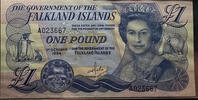   Falkland Islands Government 1984 1 pound note  70.00 US$  +  35.00 US$ shipping
