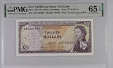   Saint Lucia 1965 Eastern Caribbean Monetary Authority $20 banknote, PM... 446.00 US$  +  30.00 US$ shipping