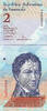   Venezuelan 2 bolivar banknote (2007&ndash;2014)  1.00 US$  +  35.00 US$ shipping