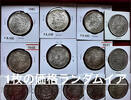 Price of one random year Morgan dollar (AU grade) -